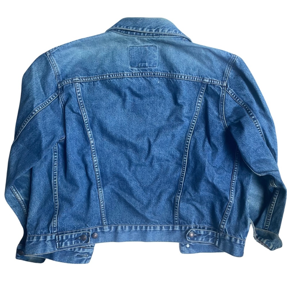 Vintage GAP Distressed Denim Jacket - Picture 2 of 7